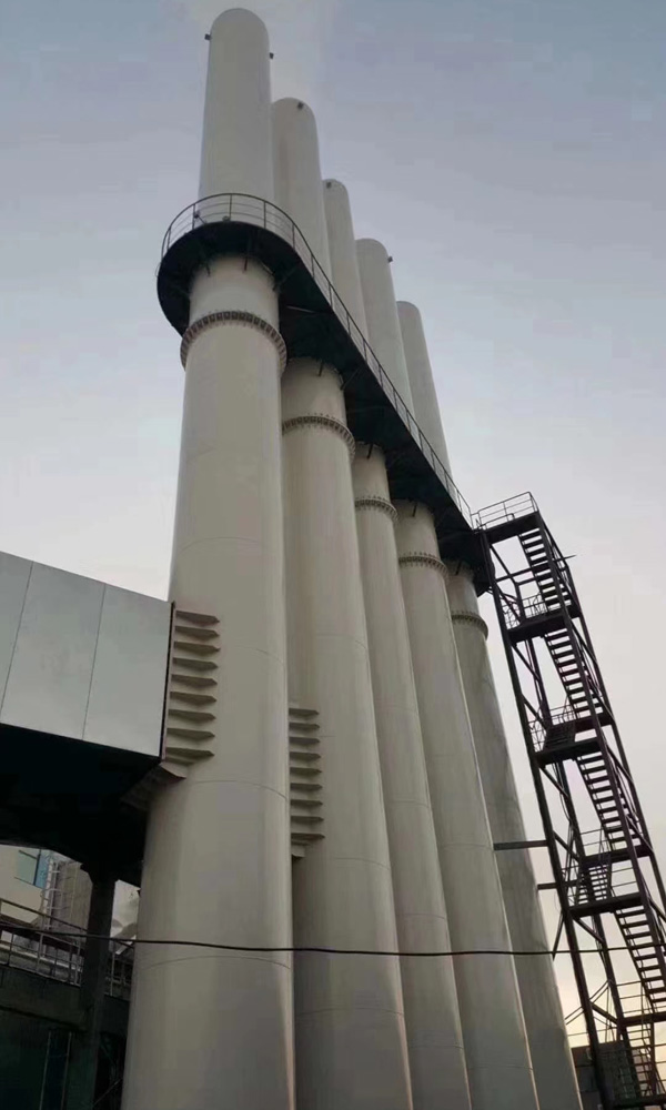 順義大龍城北供熱廠項目（口徑DN2500mm，高度51.5m）
